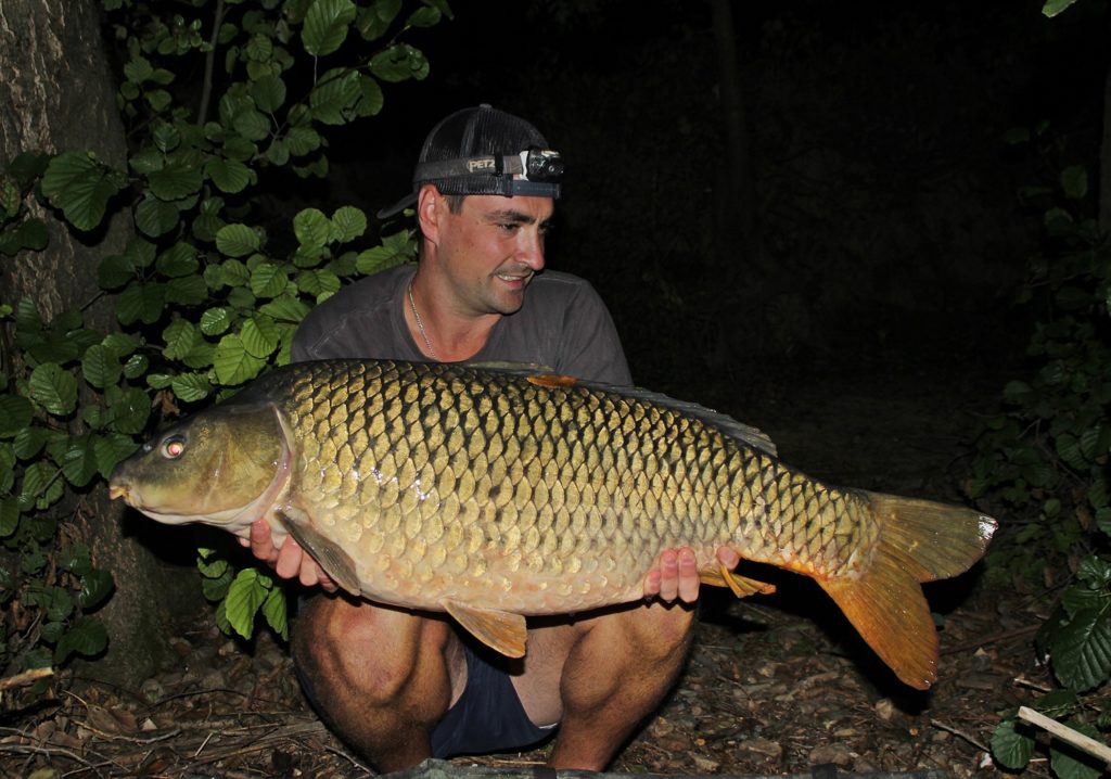 carpe en pêche rapide