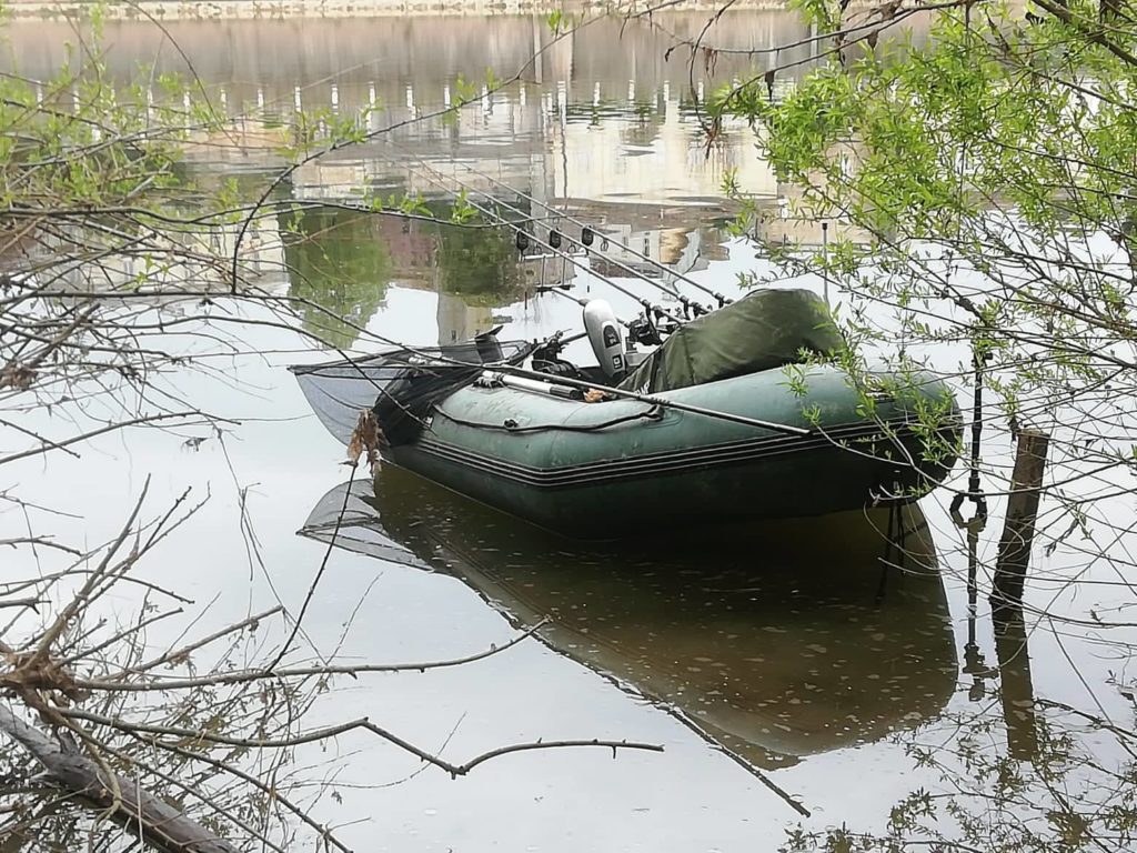 carpe en bateau