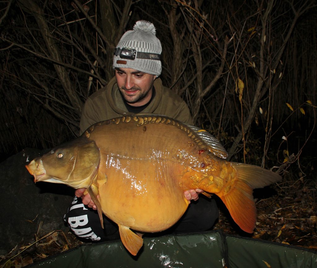 pêcher la carpe l'hiver