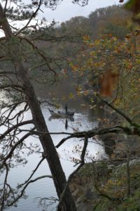 barrage en hiver